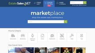 Marketplace - Online Estate Sales on EstateSales.NET
