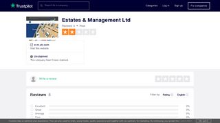 Estates & Management Ltd Reviews | Read Customer Service ...