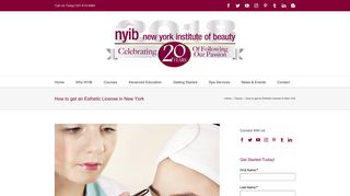 What are the Requirements to get an Esthetic License in New York?