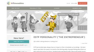 ESTP Personality (“The Entrepreneur”) | 16Personalities