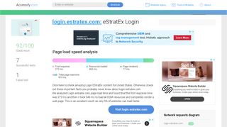 Access login.estratex.com. eStratEx Login