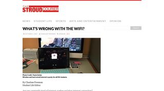 What's Wrong With the WiFi? – The Stroud Courier