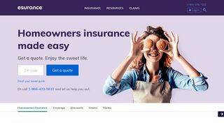 Homeowners Insurance | Home Insurance Quotes | Esurance