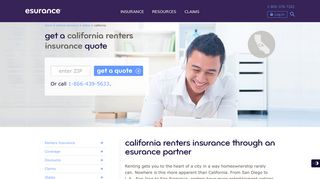 California Renters Insurance | CA Renters Coverage | Esurance