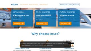 esure | Car, Multi Car, Home and Travel Insurance