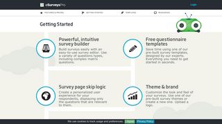 Get Started with eSurveysPro Online Survey Software. Create Free ...