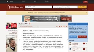 Matthew 7:1-5 ESV - Judging Others - “Judge not, that you - Bible ...
