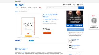 ESV Study Bible Notes - Logos Bible Software