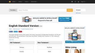 English Standard Version (ESV) - Bible Study Tools