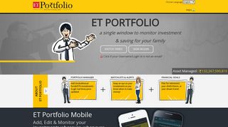 ET Portfolio: ET Online Portfolio Management Free Tracking