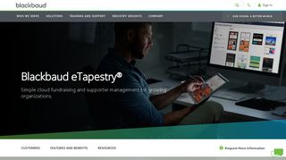 eTapestry: Simple Supporter and Relationship Management | Blackbaud