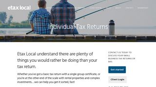 Individual Tax Returns | Etax Local