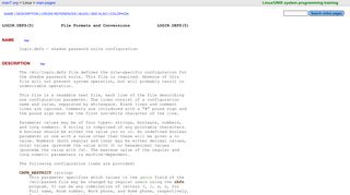 login.defs(5) - Linux manual page - man7.org