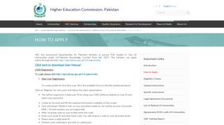 How to Apply - Hec