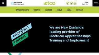 Home page | etco, the electrical training company