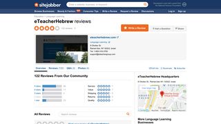 eTeacherHebrew Reviews - 122 Reviews of Eteacherhebrew.com ...