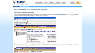 Online Registration Help | eteamz