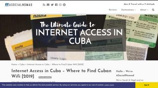 Internet Access in Cuba - Where to Find Cuban Wifi [2019 ...