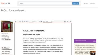FAQs... for etendersni... - PDF - DocPlayer.net