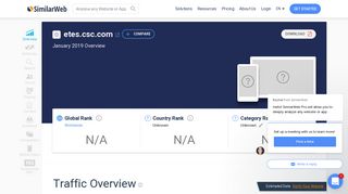 Etes.csc.com Analytics - Market Share Stats & Traffic Ranking