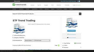 Reviews of ETF Trend Trading at Investimonials