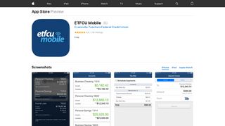 ETFCU Mobile on the App Store - iTunes - Apple