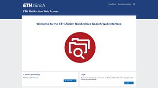 ETH MailArchive Web Access