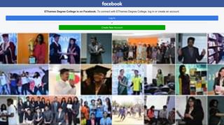 EThames Degree College - Home | Facebook