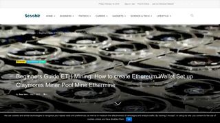 Beginners Guide ETH Mining: How to create Ethereum Wallet Set up ...