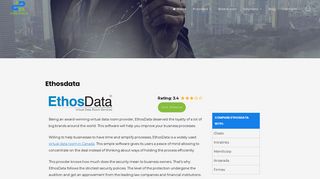 EthosData Virtual Data Room | dataroomproviders.ca