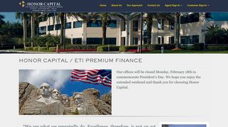 ETI Premium Finance - A premium finance company