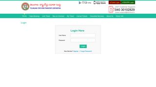eTicket Login - TSRTC Official Website for Online Bus Ticket Booking ...