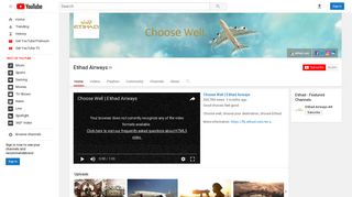 Etihad Airways - YouTube