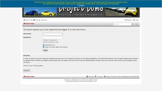 Ford Etis Login for ProjectPuma members - ProjectPuma • Ford Puma ...