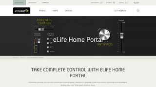 Etisalat UAE | eLife Home Portal