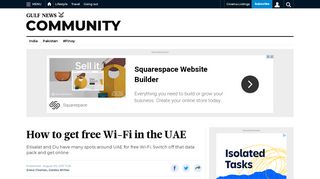 How to get free Wi-Fi in the UAE - Gulf News