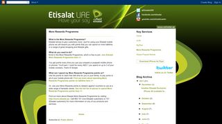 EtisalatUAE: More Rewards Programme