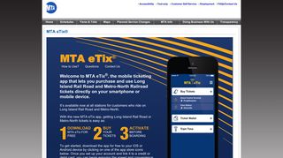 MTA eTix® | MTA