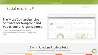 Software for Nonprofits of Any Size | Social Solutions