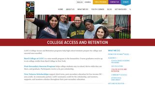 College Access and Retention | Latin American Youth Center