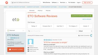 ETO Software Reviews 2018 | G2 Crowd