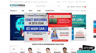 EtoosIndia: Free JEE & NEET Online Coaching | Video Lectures ...