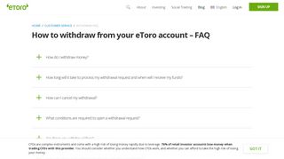How to Withdraw Funds on eToro