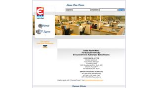 ETourandTravel - Sales Room Information Site