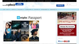 Passport | Membership Event | East Tennessee PBS-Explorer