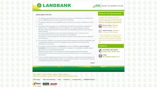 Procedures in enrolling your existing Land Bank account for ETPS