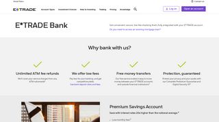 E*TRADE Bank | Online Banking Services | E*TRADE