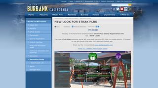 New Look for eTrak Plus | Burbank, CA