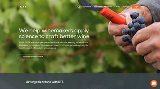 ETS Laboratories - Wine Analysis