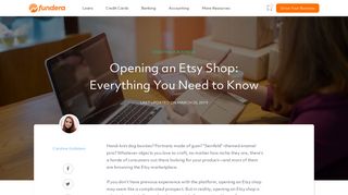 Opening an Etsy Shop: Everything You Need to Know - Fundera